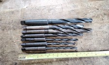 7 x  IMPERIAL MORSE TAPER DRILL BITS