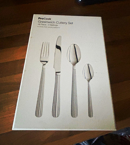 Procook greenwich 16pc cutlery - procook,