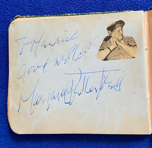 Margaret rutherford signed - margaret,