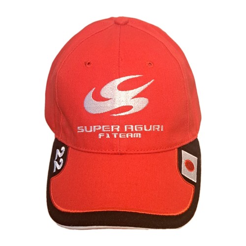Super aguri team cap red - aguri,