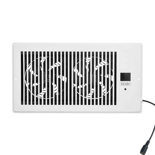 Quiet register booster fan - booster,