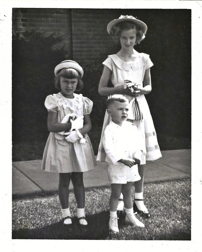 Vintage old 1950 photo cute - photo, of