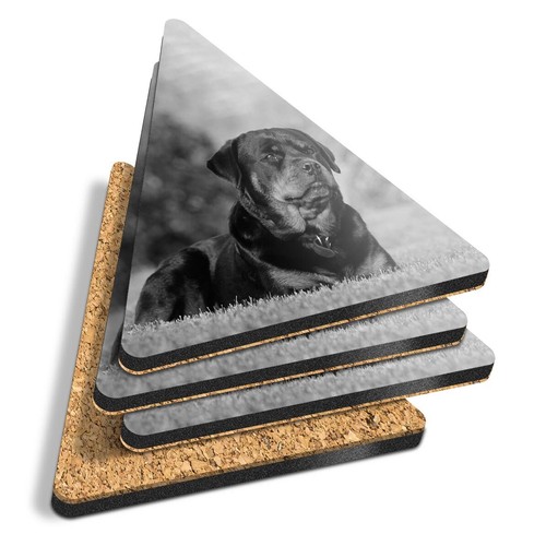 Triangle coasters bw - -,
