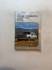 Dodge W-100 4X4 Pick-up Truck