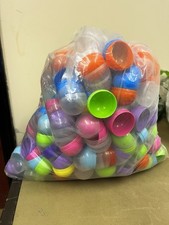 250 X Empty Vending  Capsules 50mm x 55mm - Assorted Colours ( Used)
