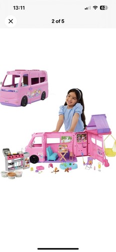 Barbie dream camper playset - camper,
