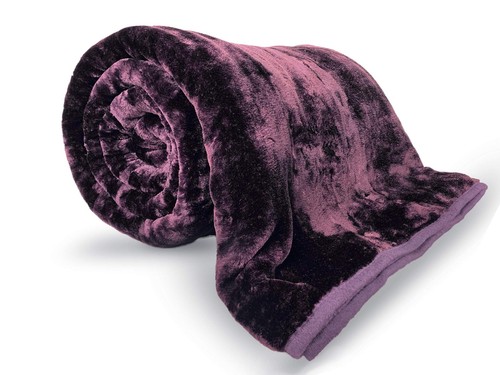 Faux fur mink throw - fur, cosy