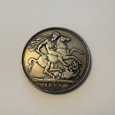 1889 Queen Victoria Silver