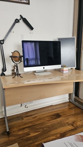 Wooden computer desk - wooden,