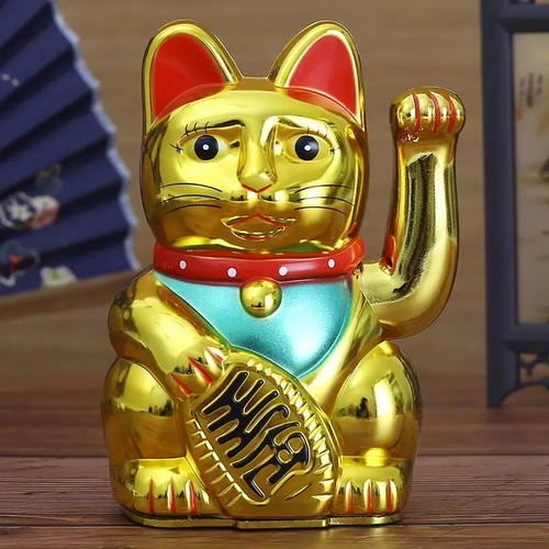 Chinese lucky waving cat - chinese,