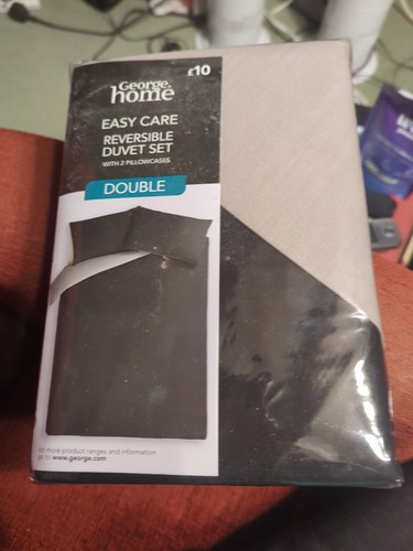 Double reversible duvet cover - double,