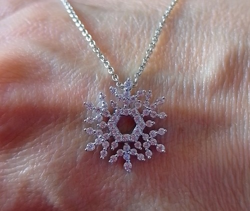 Qvc diamonique snowflake - qvc,