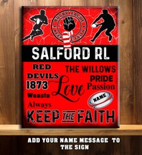 PERSONALISED SALFORD REDS RL