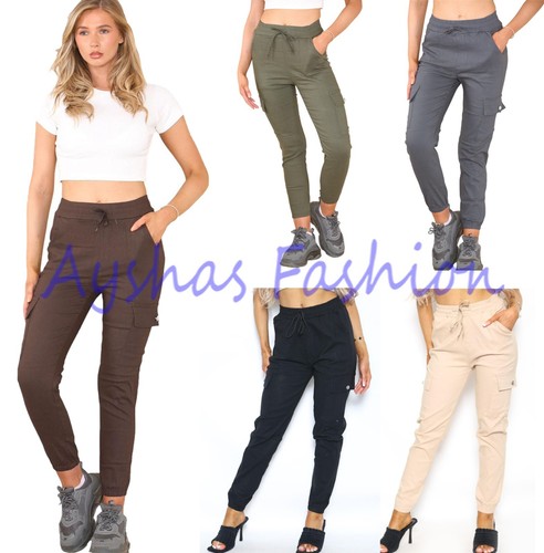 Ladies womens cargo combat - ladies,