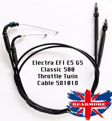 Throttle twin cable - cable, royal