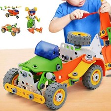 Kids STEM Building Toy Construction Engineering Toy -  164pcs Xmas Birthday Gift