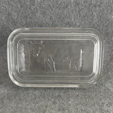 Luminarc Cow Butter Dish Clear