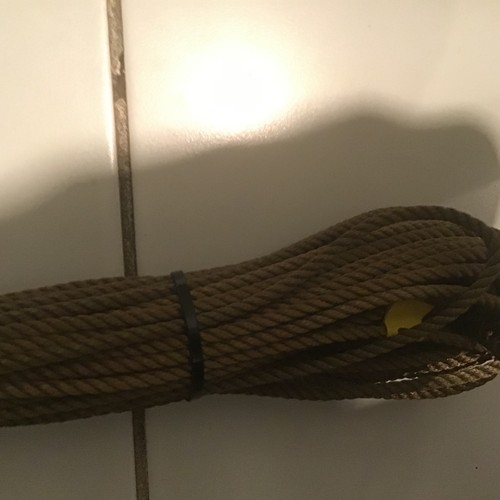 Rope pre stretch - rope, polyester