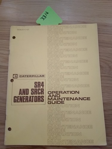 Caterpillar cat sr4 - cat, srcr