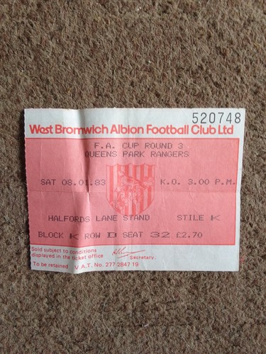 1982 west bromwich - 1982/83,