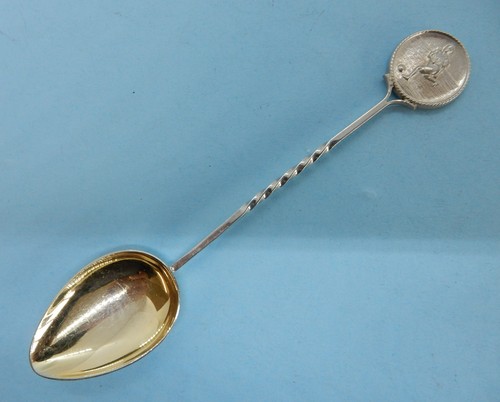 Sterling silver parcel gilt - parcel,