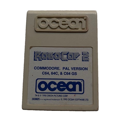Robocop game for c64 - robocop, ocean