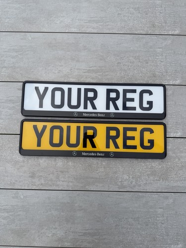 Mercedes benz number plate - mercedes-benz,