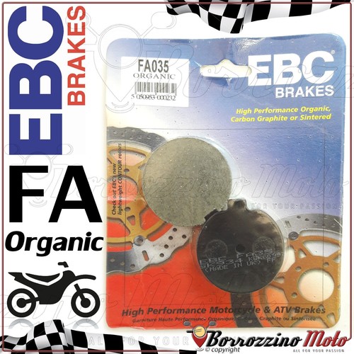 Ebc fa035 organic brake - ebc, pads