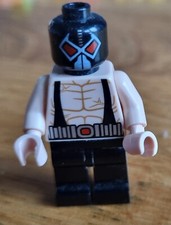 New LEGO DC Bane Minifigure Black Mask Comic Superheroes sh009 - Set 6860