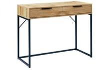 Oak Effect With Black Legs & Handles Bedroom Range " BROOKLYN"