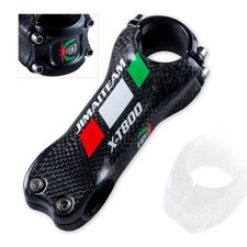 Carbon Fiber Handlebar Bar Stem MTB Road Racing Bike 70/80/90/100/110/120/130MM