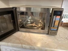 Sharp Vintage Carousel 2 Microwave 650w Prop Retro 70’s ~ VERY CLEAN, WORKING 