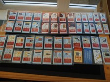 SIX PAGES MAINLY WILLS EMBASSY CIGARETTE CARD INSERTS