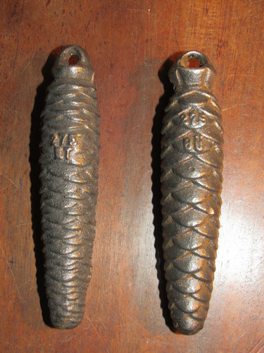 Two vintage 275g - , cone