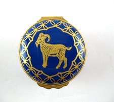 Halcyon Days Enamel Box - Goat