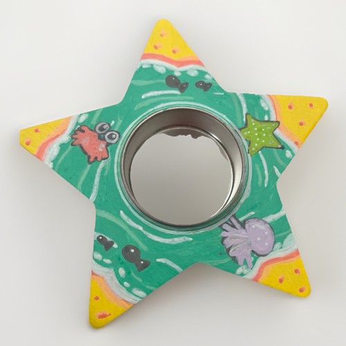 Beach seaside tea light - beach,