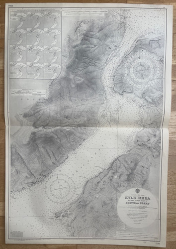 1912 vintage map - 1912, (1957)