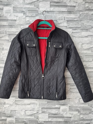 Barbour black quilted jacket