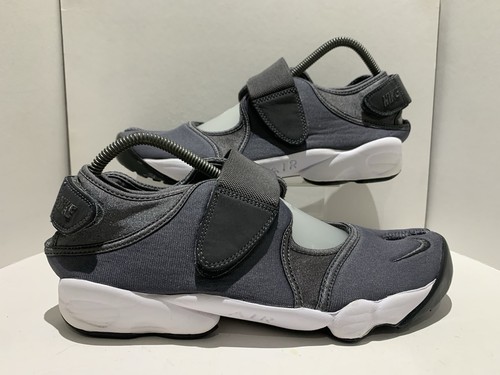 Nike air rift dark grey - nike, grey/white