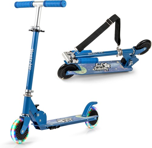 Gymax folding kids scooter - folding,