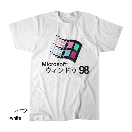 Windows logo t shirt - windows, 98