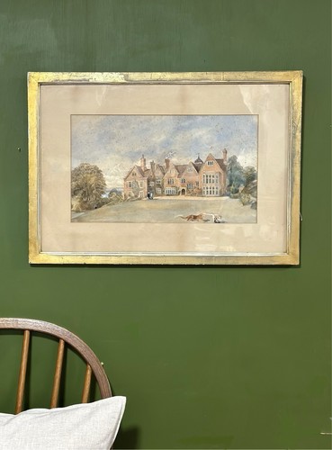 Antique 19th century painting - antique,