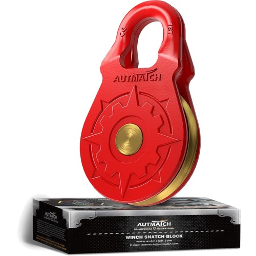 Autmatch winch snatch - block, 18