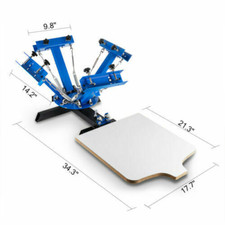 Color station silk screen - 1-station,