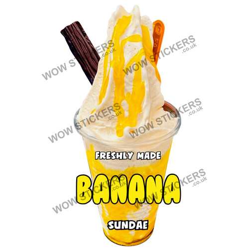 Ice cream van - , banana