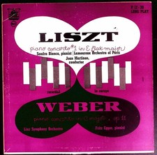 LISZT PIANO CONCERTO #1 WEBER