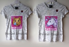 UNICORN KITTY CAT Girls Top