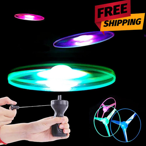 Led flying disc propeller toys - led,