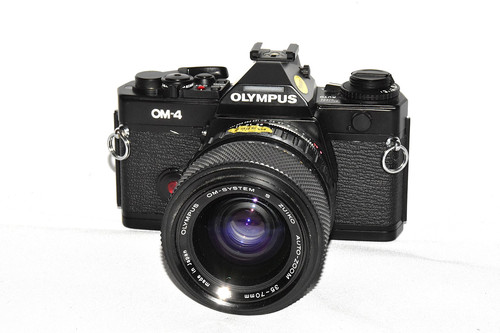 Olympus vintage slr film - vintage,