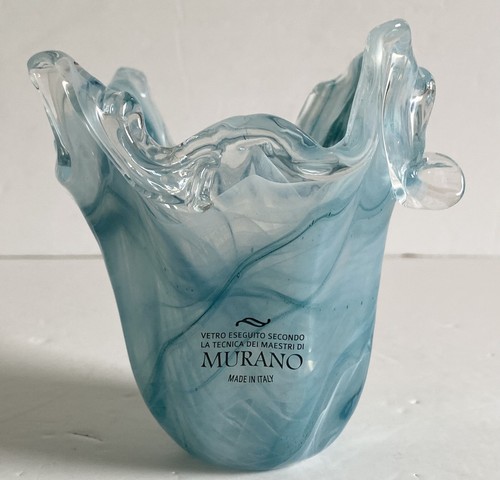 Murano art glass votive - art,